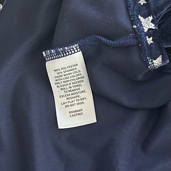 Tucker + Tate Silver Stars Dress Size 7 - Picture 4 of 4